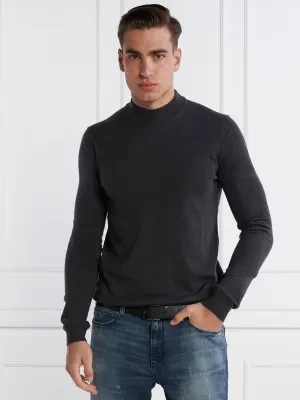 HUGO Wełniany sweter San Matteo | Regular Fit