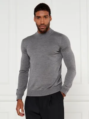 HUGO Wełniany sweter San Matteo | Regular Fit