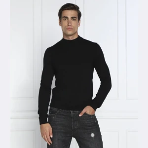 HUGO Wełniany sweter San Matteo | Regular Fit