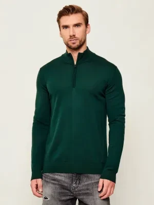 HUGO Wełniany sweter San Quirin-M | Regular Fit