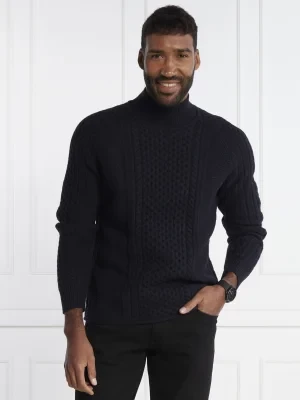HUGO Wełniany sweter Sfear | Regular Fit