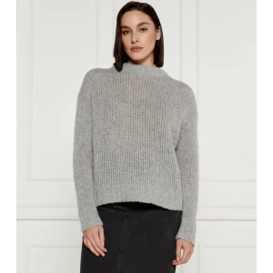 HUGO Wełniany sweter Sloossy | Oversize fit