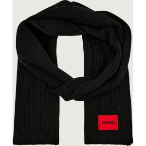 HUGO Wełniany szal Saffa