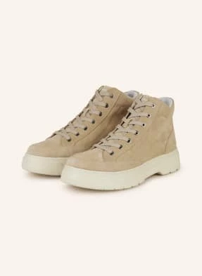 Hugo Wysokie Sneakersy Urian beige