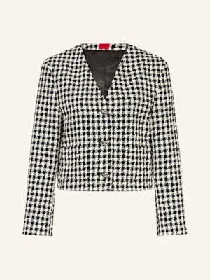 Hugo Żakiet Pudełkowy Alindani schwarz