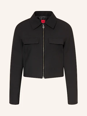 Hugo Żakiet Pudełkowy Anero schwarz