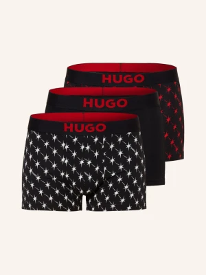 Hugo Zestaw 3 Par Bokserek rot