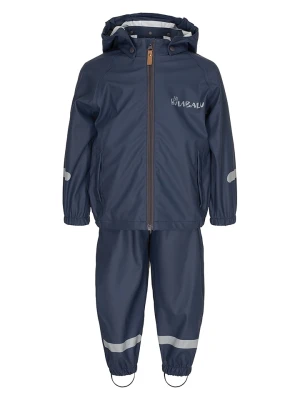 HULABALU 2-częściowy zestaw przeciwdeszczowy "Storm" w kolorze granatowym rozmiar: 110