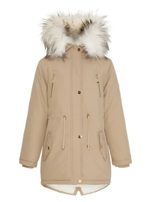 HULABALU Parka "Hunty" w kolorze beżowym rozmiar: 110 / 116
