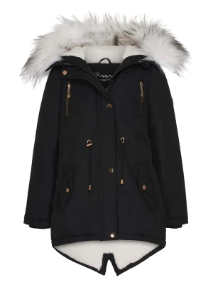 HULABALU Parka "Hunty" w kolorze czarnym rozmiar: 158 / 164