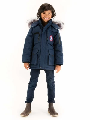 HULABALU Parka "Nordic" w kolorze granatowym rozmiar: 158/164