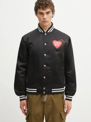 Human Made kurtka bomber NYLON STADIUM kolor czarny przejściowa HM30JK038