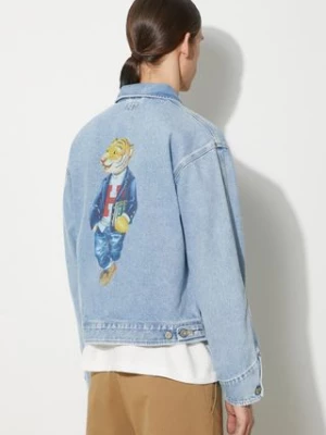 Human Made kurtka jeansowa Denim Jacket męska kolor niebieski przejściowa HM27JK016