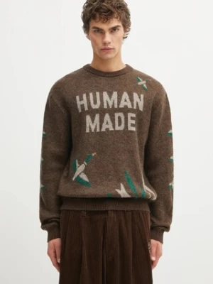Human Made sweter z dodatkiem wełny GRAPHIC