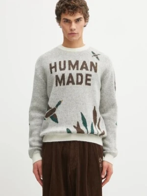 Human Made sweter z dodatkiem wełny GRAPHIC