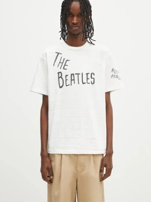 Human Made t-shirt bawełniany Beatles T-Shirt męski kolor biały z nadrukiem HM29TE021
