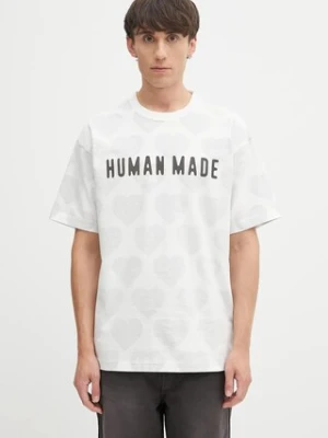 Human Made t-shirt bawełniany dwustronny Knitted męski kolor czarny z nadrukiem HM29CS034