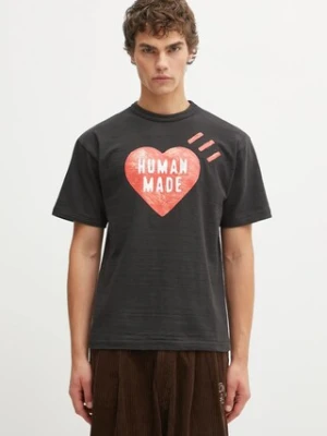 Human Made t-shirt bawełniany GRAPHIC męski kolor czarny z nadrukiem HM30TE015