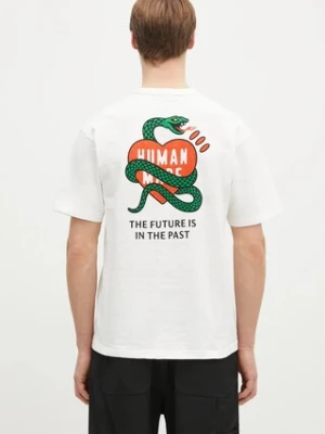 Human Made t-shirt bawełniany GRAPHIC T-SHIRT męski kolor biały z nadrukiem HM29TE001