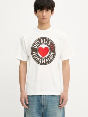 Human Made t-shirt bawełniany męski kolor biały HM29TE003
