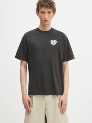 Human Made t-shirt bawełniany męski kolor czarny z nadrukiem HM29TE005