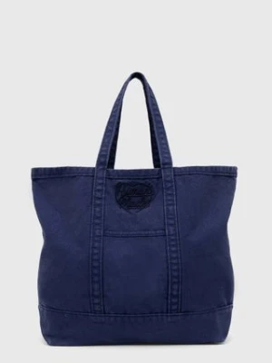 Human Made torebka Garment Dyed Tote Bag kolor niebieski HM27GD037