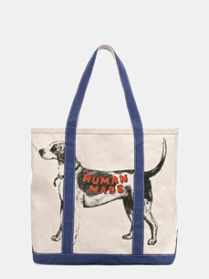 Human Made torebka tote damska bawełniana