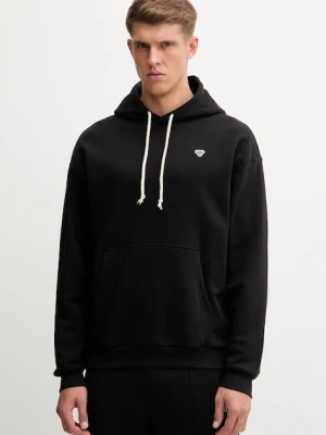 Hummel bluza męska kolor czarny z kapturem gładka 232944