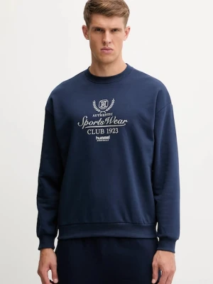 Hummel bluza męska kolor niebieski z nadrukiem 229844