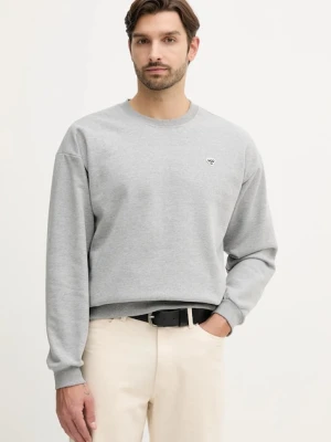 Hummel bluza męska kolor szary gładka 230778