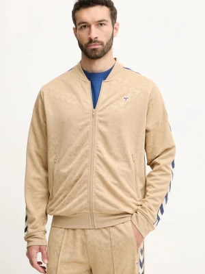 Hummel bluza męska kolor zielony wzorzysta 227580