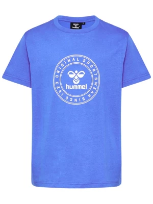 Hummel Koszulka "Circle" w kolorze niebieskim rozmiar: 110