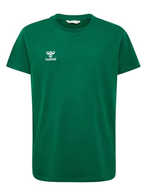 Hummel Koszulka "Go 2.0" w kolorze ciemnozielonym rozmiar: 140