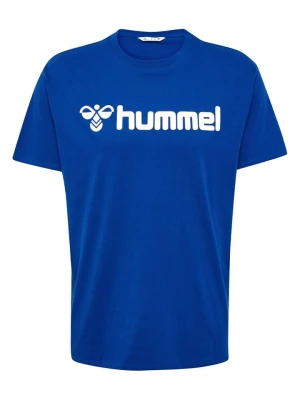 Hummel Koszulka "Go 2.0" w kolorze niebieskim rozmiar: L
