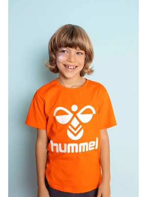 Hummel Koszulka "Tres" w kolorze pomarańczowym rozmiar: 98