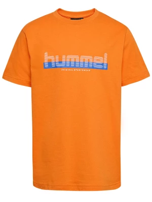 Hummel Koszulka "Vang" w kolorze pomarańczowym rozmiar: 116