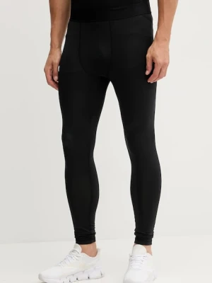 Hummel legginsy treningowe kolor czarny z nadrukiem 225539