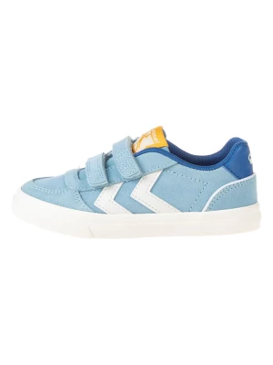 Hummel Skórzane sneakersy w kolorze błękitnym rozmiar: 30