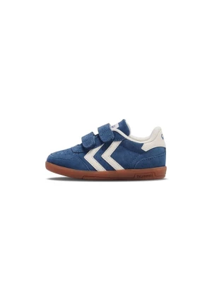 Hummel Skórzane sneakersy w kolorze niebieskim rozmiar: 33