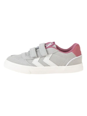 Hummel Skórzane sneakersy w kolorze szarym rozmiar: 26