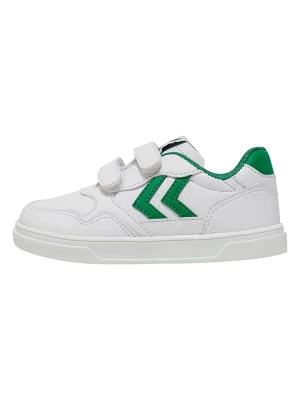 Hummel Sneakersy "Camden" w kolorze biało-zielonym rozmiar: 34