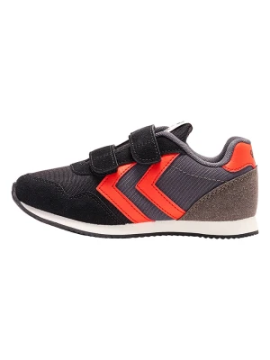 Hummel Sneakersy "Reflex Double Multi Jr" w kolorze czarnym rozmiar: 32