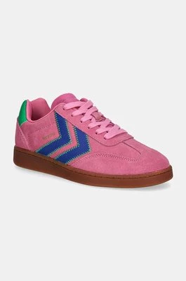 Hummel sneakersy zamszowe Vm78 Cph Lz kolor różowy 226234