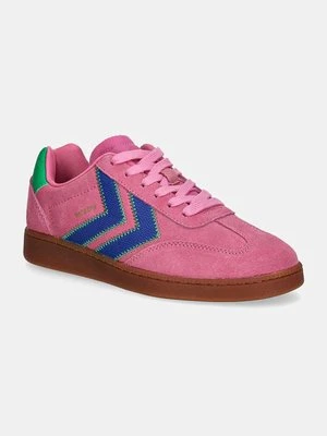 Hummel sneakersy zamszowe Vm78 Cph Lz kolor różowy 226234