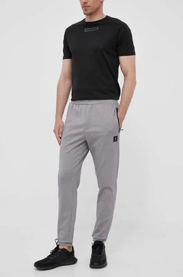 Hummel spodnie dresowe Interval kolor szary gładkie