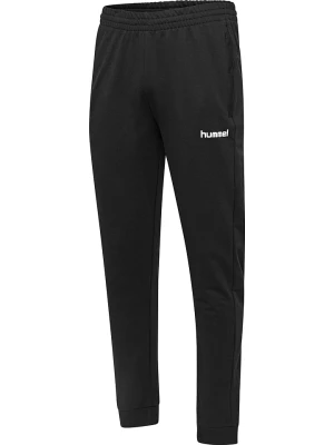 Hummel Spodnie dresowe "Logo" w kolorze czarnym rozmiar: M