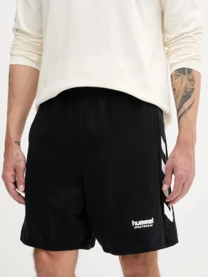 Hummel szorty bawełniane męskie kolor czarny 227562