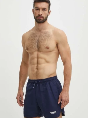 Hummel szorty kąpielowe hmlNED SWIM SHORTS kolor granatowy 227641