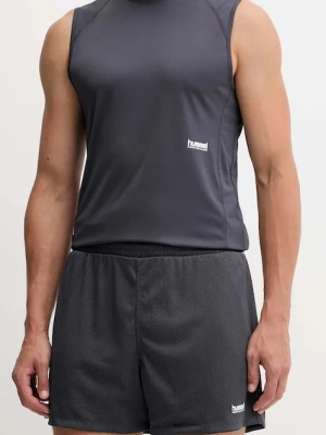 Hummel szorty sportowe męskie kolor szary 230359