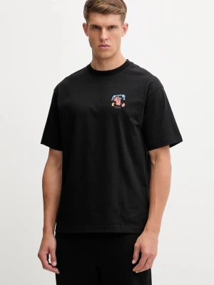 Hummel t-shirt bawełniany czarny